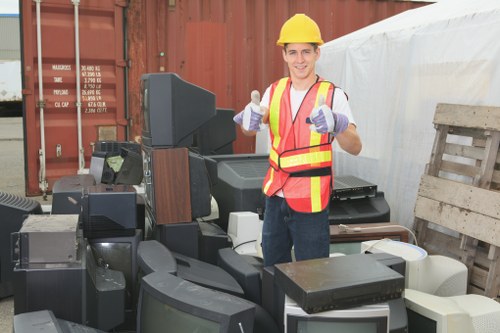 Grab hire service bin in Newham