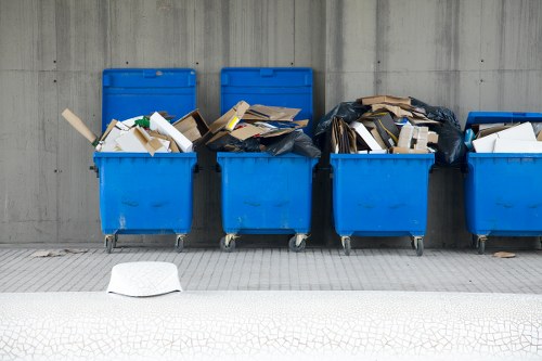Demolition site waste management in Newham