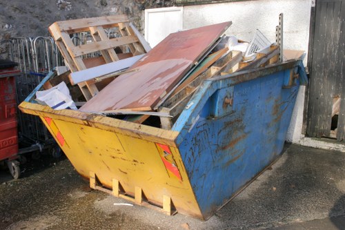 Professional demolition waste removal services
