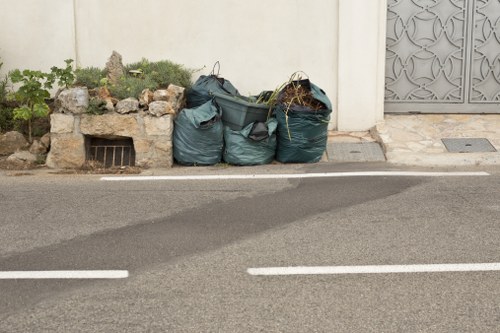 Various types of skips used for different waste management projects.