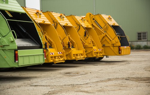 Eco-friendly office clearance with recycling process